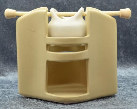 Duftlampe länglicher Brunnen Farbe Beige Duftlampe länglicher Brunnen Farbe Beige
