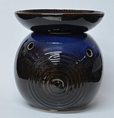 Duftlampe Kugel blau
