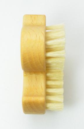 Ente Kinderhandwaschbürste mit hellen, weichen Naturborsten. Bürstenfabrik Keller seit 1869