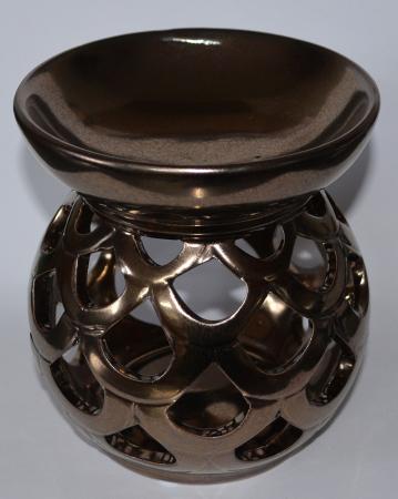 Duftlampe  Kugelform mit Schale Duftlampe  Kugelform mit Schale