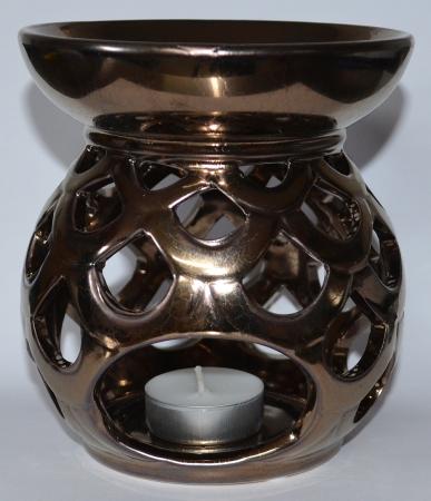 Duftlampe  Kugelform mit Schale Duftlampe  Kugelform mit Schale