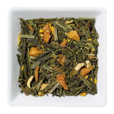 Grüner Tee Orange-Ingwer