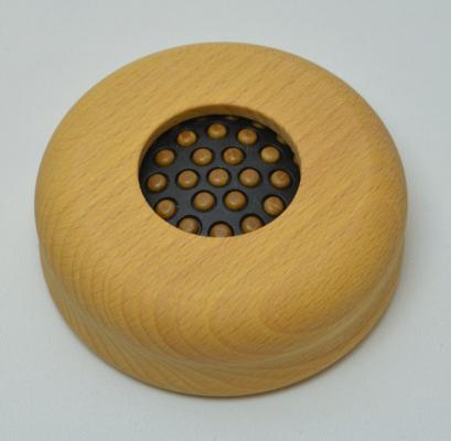 Baggy Taschenbürste. Bürstenfabrik Keller seit 1869. Holzstifte eingeklappt.