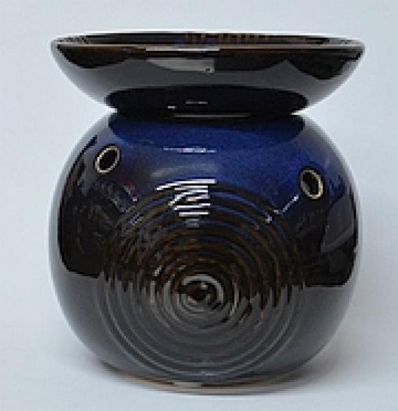 Duftlampe Kugel blau