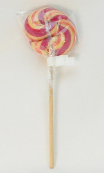 Himbeere Lolli aus der Geislinger Bonbonfabrik
