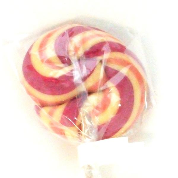 Himbeere Lolli aus der Geislinger Bonbonfabrik