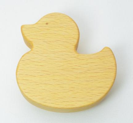 Ente Kinderhandwaschbürste mit hellen, weichen Naturborsten. Bürstenfabrik Keller seit 1869