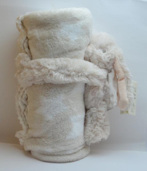 Kuscheltuch mit Hase